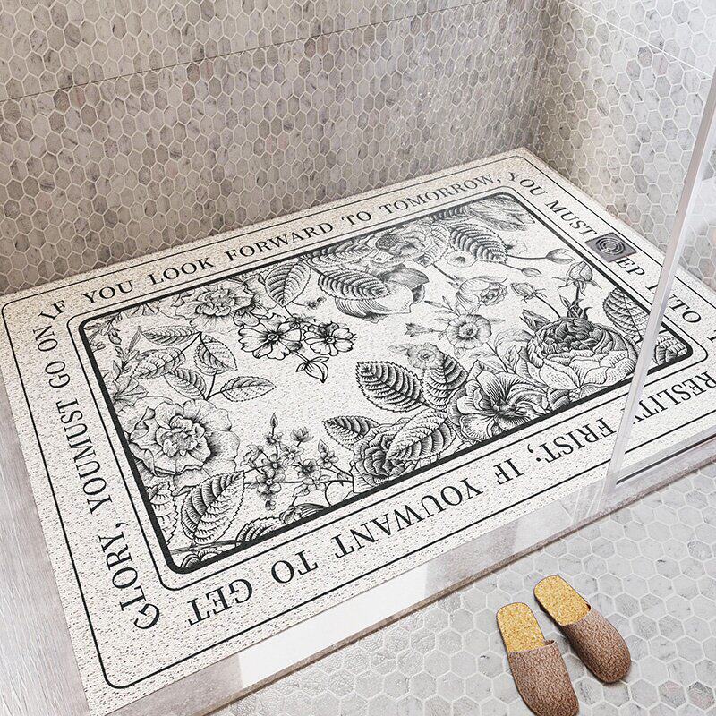 极速Bathroomt non-slip mat Tshower bathroomN bath waterproof