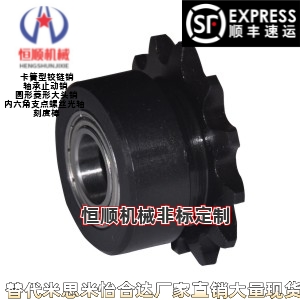 VLU01/11-35 40 50 60-10 11 12 13 14 15 16 17链轮惰轮 双侧轴