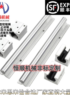 SSLMS-16/20/25/30/35-340-640-850-2 SS承轨式直线轴承带滑块导