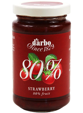 进口darbo德宝果果酱蓝莓80%