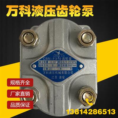 齿轮泵 液压油泵CBN-F310 F314 F306 F320 F325 F316淮安液压