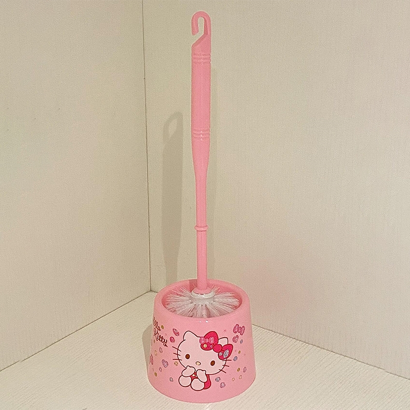 hellokitty马桶刷卫生间无死角家用刷子可爱挂墙式清洁刷2024新款