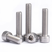 304不锈钢圆柱头螺栓加长杯头内六角螺丝M1.4M2M3M4M5M6M8M10M12