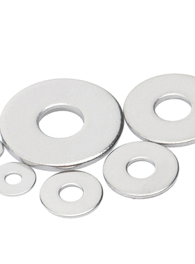 304不锈钢平垫片圆形加大加厚非标介子垫圈M12M14M24M27M30M52M64