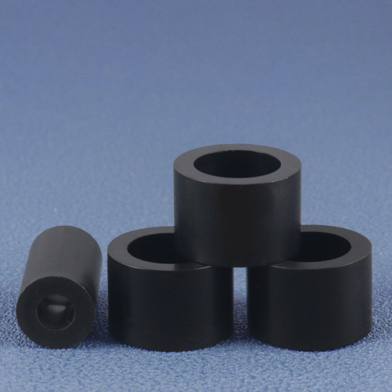 汉固威黑色ABS塑料圆形隔离柱