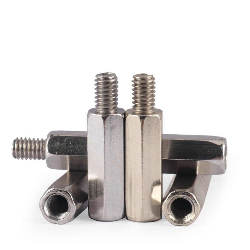 单头六角柱英制铜镀镍传家堡镀镍