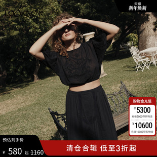 黑色衬衫 新款 MISHA设计师品牌LOOKNOW2025年春季 LOUISE