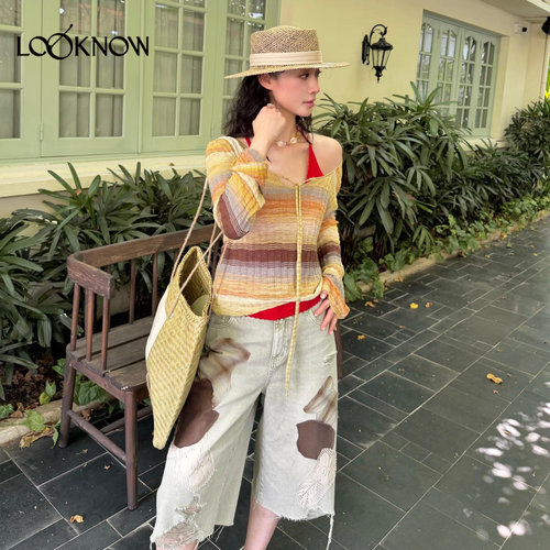 if by land x LOOKNOW2026春夏新品多色法式贴布短裤