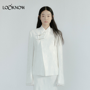 RODERIC WONG设计师品牌LOOKNOW2025年夏季 新款 提花盘扣西装