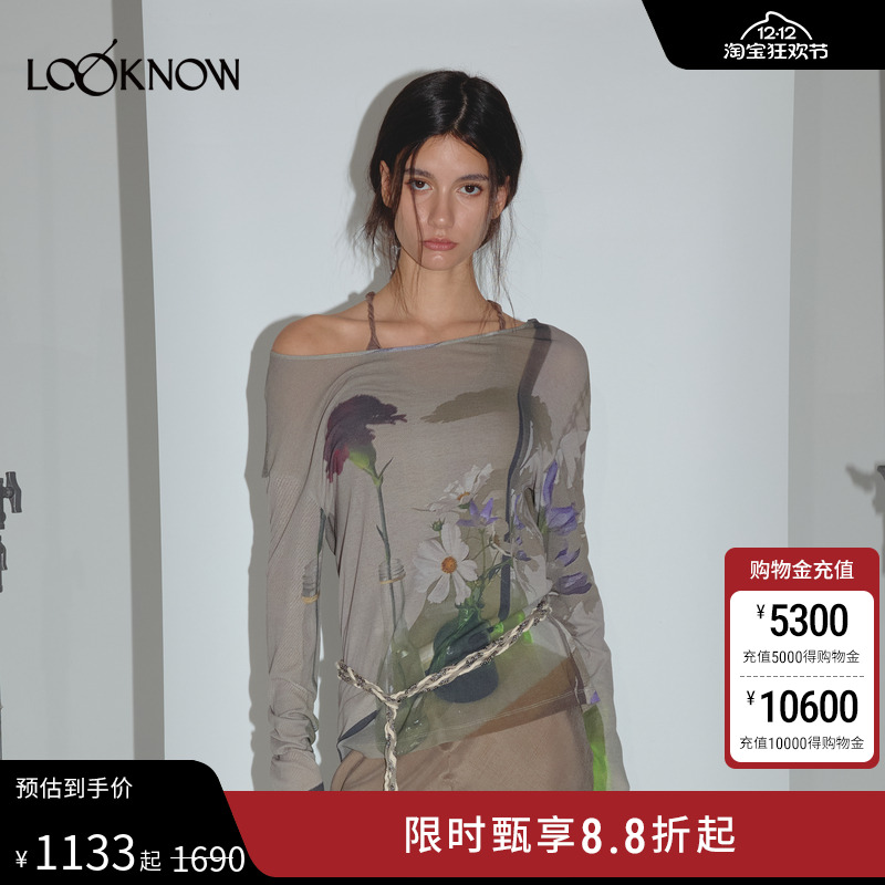 IFBYLAND摄影印花系列长袖T恤