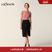 LOOKNOW设计师品牌2025秋季 新款 Rouje 蕾丝半袖 针织T恤女