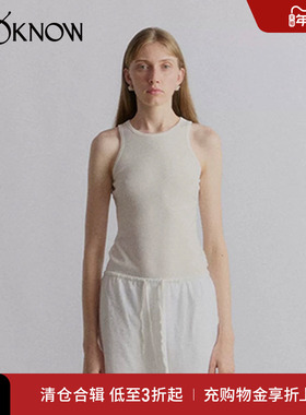 VIKTORIA CHAN设计师品牌LOOKNOW春夏白色Mena背心