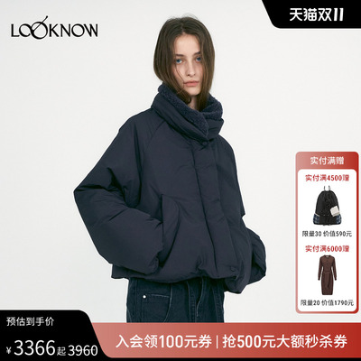 LOW CLASSIC X LOOKNOW25年秋季新款可拆卸毛领夹克女