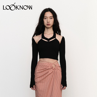 SEMINARIO设计师品牌LOOKNOW分割修身 AUTI 弹力打底