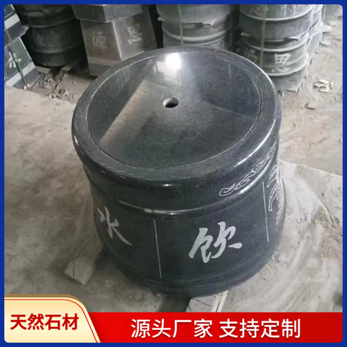 庭院花园井口井圈石雕石头井盖仿古室外户外花岗岩大理石井栏井围