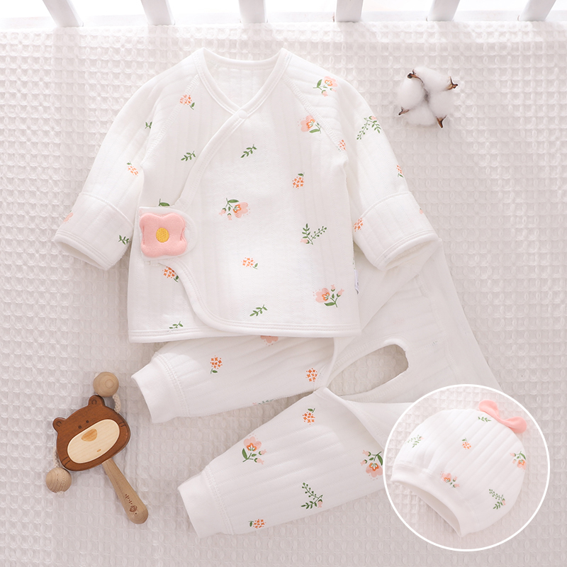 半背纯棉半背套装a秋冬