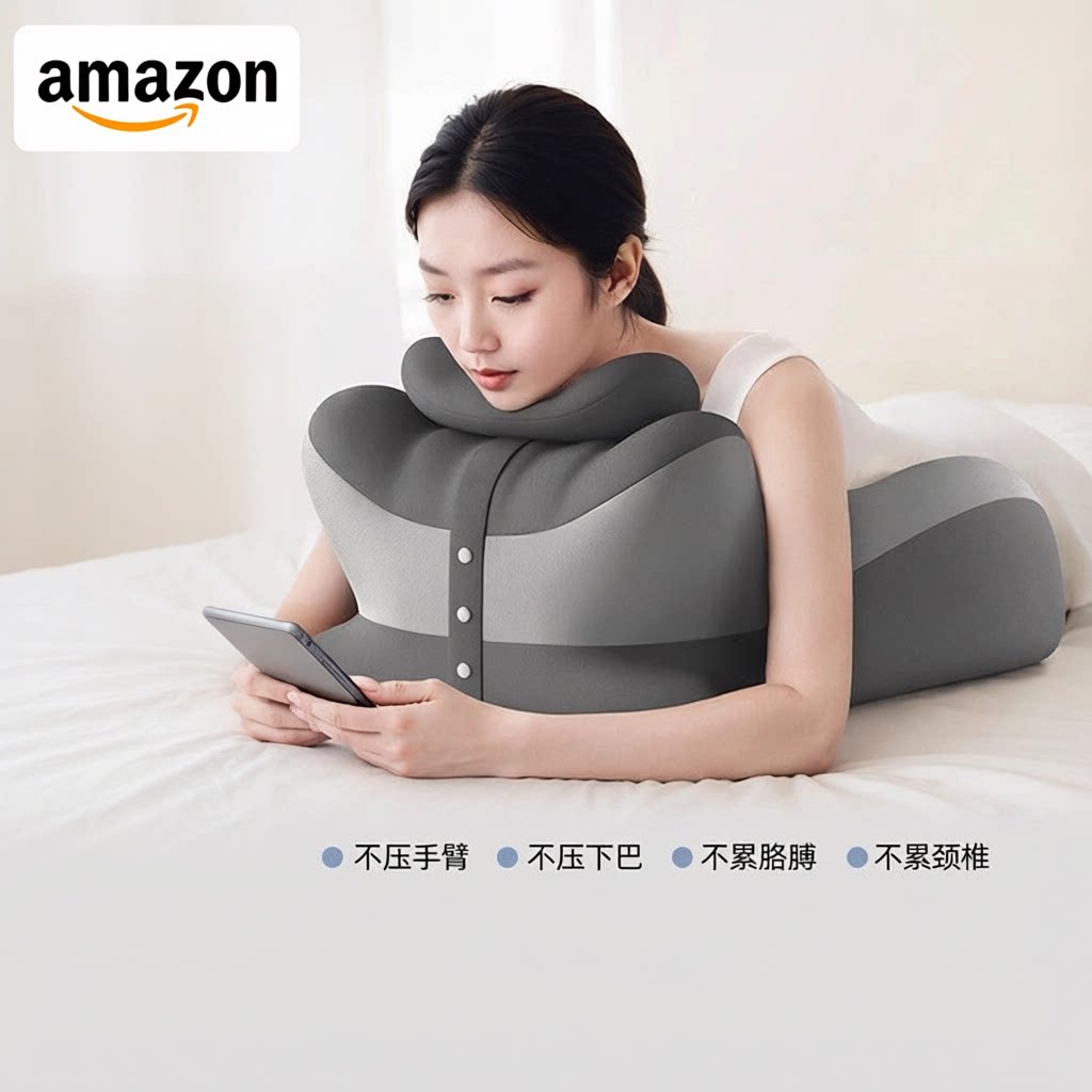 趴睡枕垫玩颈椎床上孕妇记忆棉垫