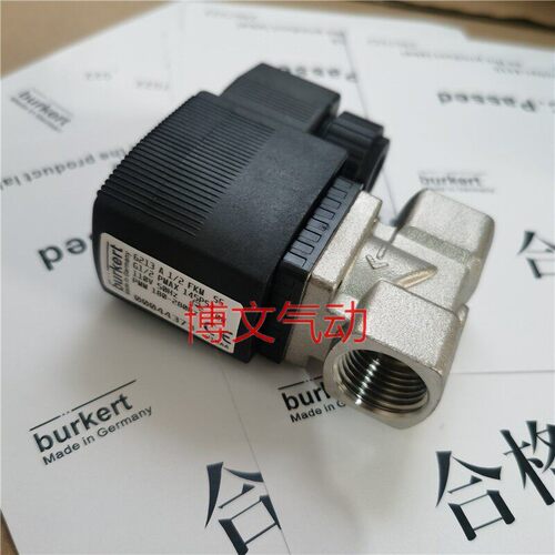 burkert宝德6213 A2.0 G1/2 AC220V/24DC 10W 8W电磁阀不锈钢