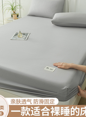 纯棉A类床笠单件100%全棉加厚床罩四季通用三件套床垫保护套床套3