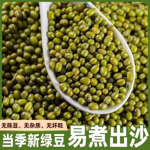 东北农家新货绿豆薄皮易煮解暑