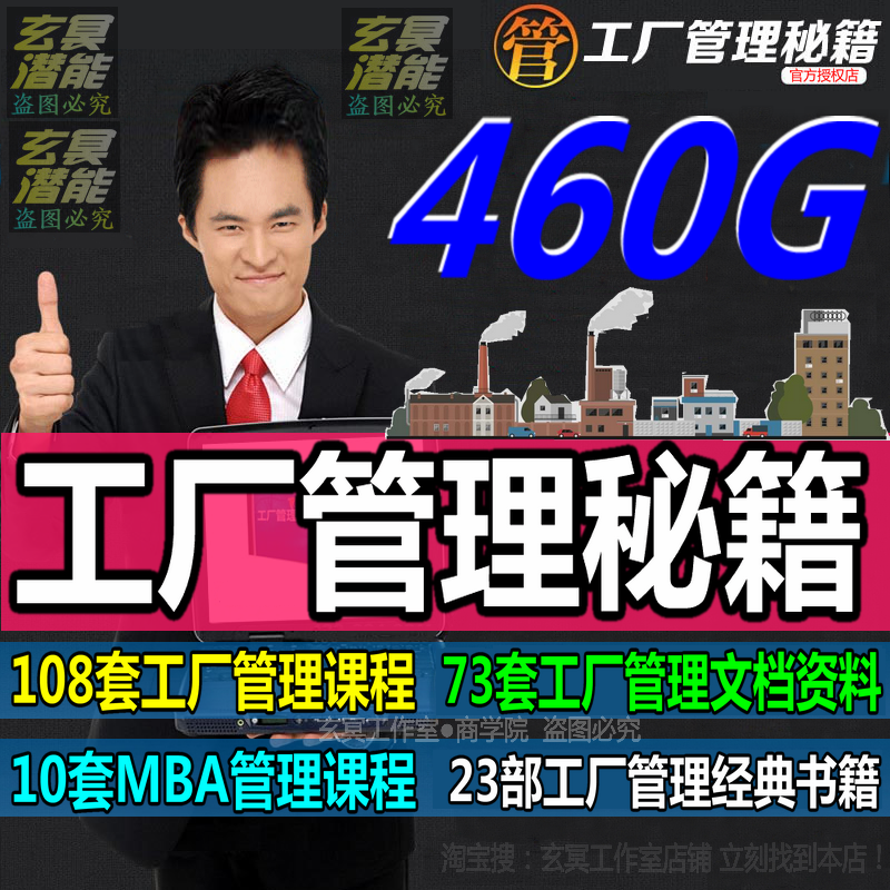 新工厂管理视频教程全集公司企业生产培训讲座光碟片盘制造业课程