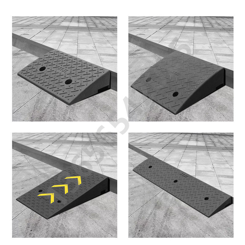 橡胶台阶垫斜坡垫马路牙子汽车路沿坡门槛三角垫爬坡门口橡塑垫板