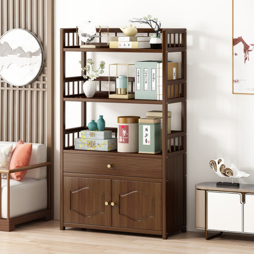 新中式实木多层储物柜