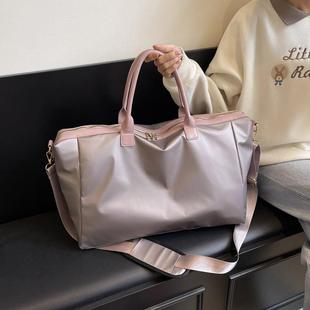 旅行包可上飞机小型轻便手提大容量斜挎登机包免托运行李袋高级