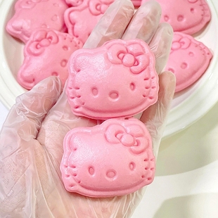 hellokitty馒头模具卡通曲奇饼干花样面食小宝宝辅食烘焙压模工具