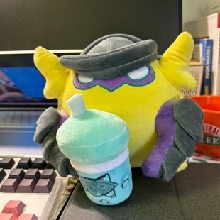 无畏契约盖可皮蛋嗨宝丢丢盖克卡通玩偶瓦罗兰特顽皮搭档毛绒宠物