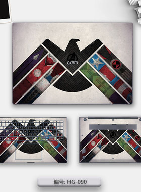 适用2023/22/21款16寸LG笔记本电脑gram16外壳保护炫彩贴膜16Z90P机身防痕贴纸16Z90RB配件16Z90QC图案可定制