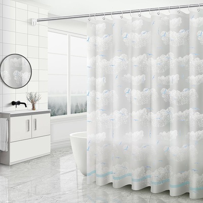 极速Bathroom magnetic shower ocurtain seKt bathrzoom water-r