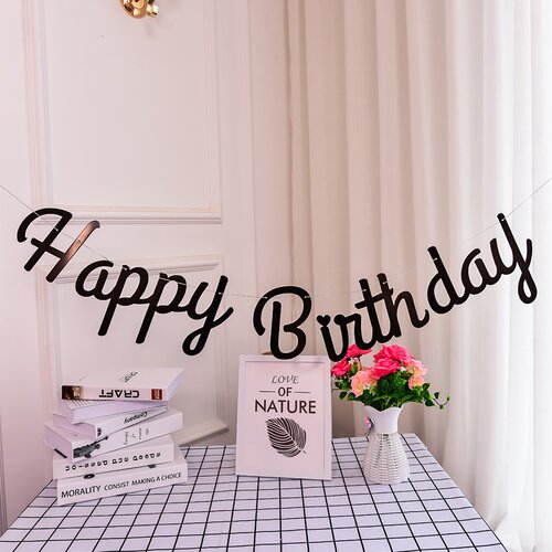 新品D birthday pulling btanner hot pull flag birthday scene