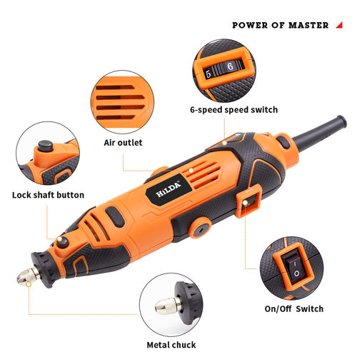 微型电磨机套装打磨抛光雕刻机电磨迷你微型电钻手钻