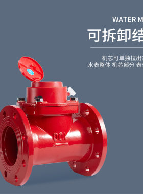j8式牌大口径立式R可拆卸水平宁波横装总厂LX水表LC旋翼宁波热g3