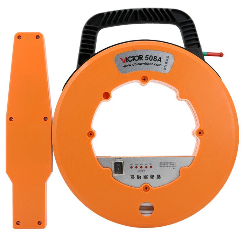 胜利仪器VC508A管道测堵仪30米智能测堵器排堵器墙体探测仪锂电