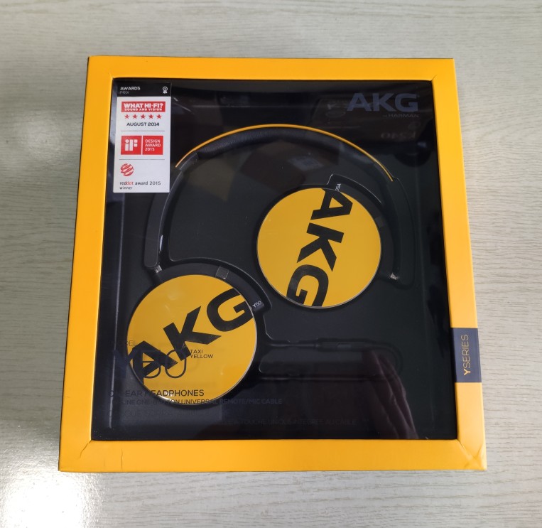 AKG/爱科技 y50有线头戴式音乐耳机超重低音带麦线控游戏电竞耳机
