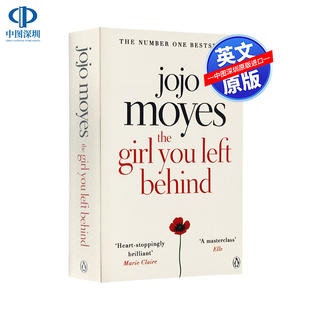 比肩JK罗琳The 进口英语书籍 Moyes乔乔莫伊斯 道义与人性 永不言弃 小说 一幅画背后 You Girl Jojo 英文原版 Left 意义 Behind