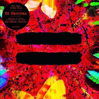 【中图音像】Ed Sheeran 艾德希兰专辑《＝》 LP白胶片 LP66570-5