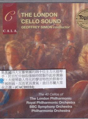 【中图音像】天乐 伦敦40把大提琴 - 伦敦大提琴之声 CACD0104H