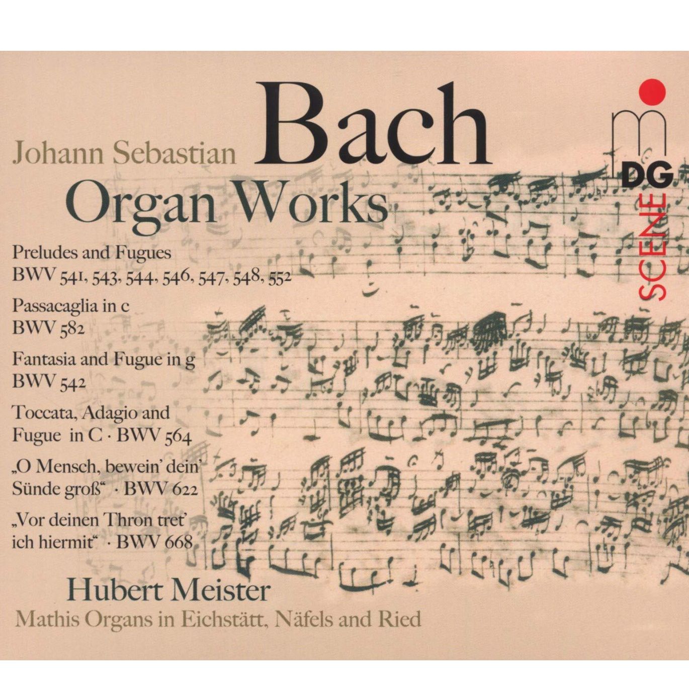 【中图音像】巴赫管风琴作品 2CD   6061708