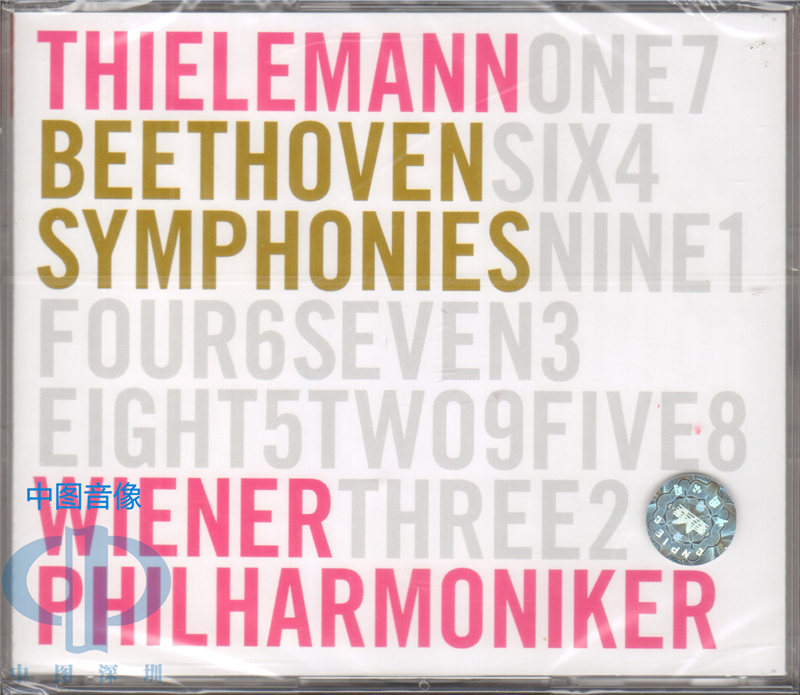 【中图音像】贝多芬：九大交响曲全集＆序曲6CD蒂勒曼 8887511282
