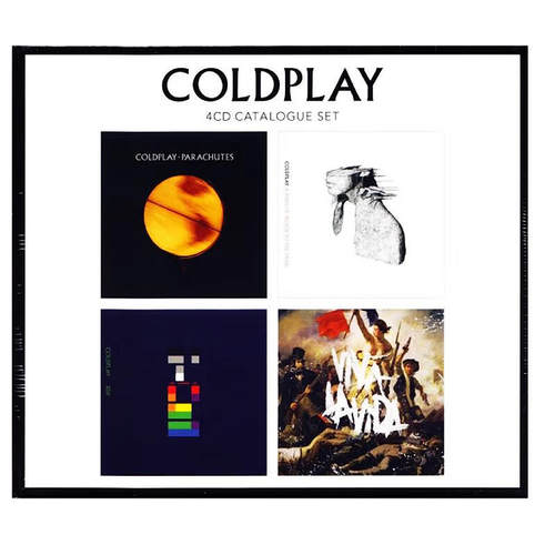 【中图音像】酷玩乐队Coldplay catalogue set 4CD 72504420 华纳