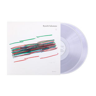 坂本龙一专辑 音像 12篇钢琴音乐日志透明水晶胶2LP唱片 正版