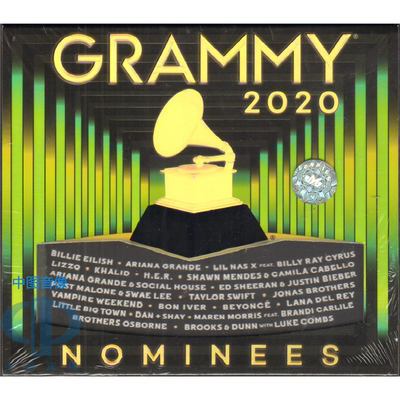 【中图音像】GRAMMY NOMINEES 2020 格莱美的喝彩 CD W248963-6