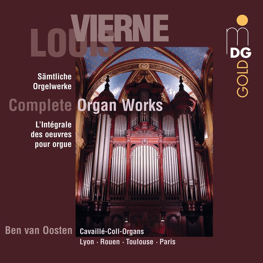 【中图音像】路易?维尔纳: 管风琴作品集 9C