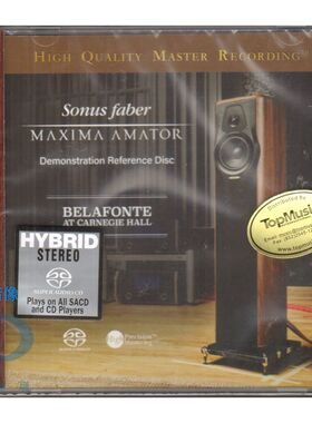 【中图音像】势霸专业示范 贝拉方堤在卡内基SACD TMSACD90182