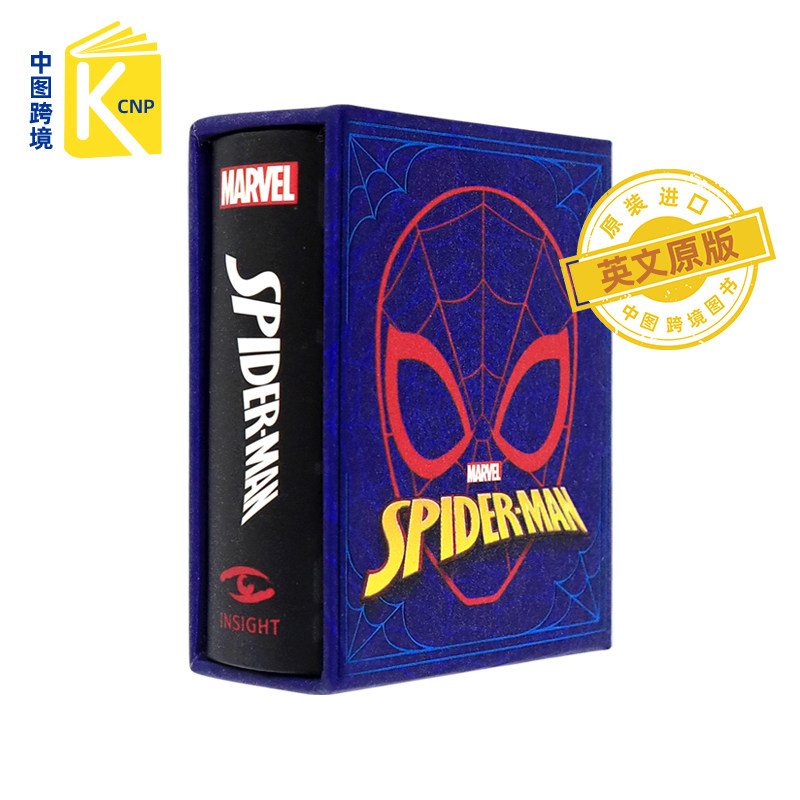 中图跨境 英文原版 漫威漫画:蜘蛛侠  迷你小书 Marvel Comics: Spider-Man 进口英文正版书籍