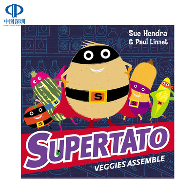 跨境土豆超人和蔬菜组合