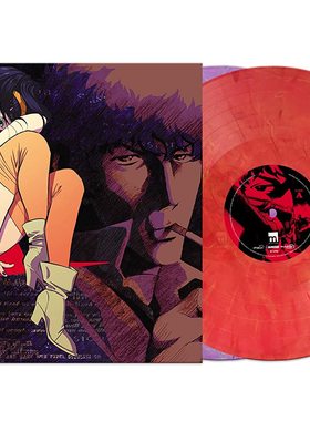 【中图音像】 Cowboy Bebop《星际牛仔》电影原声带 2LP彩胶黑胶